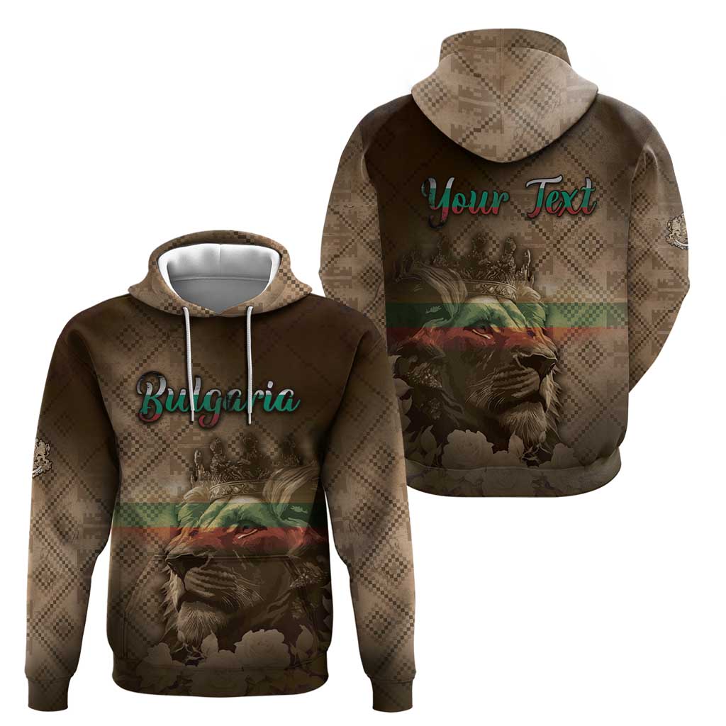 Personalized Bulgaria Zip Hoodie Lion King Is Pride - Wonder Print Shop