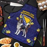 Bosnia And Herzegovina Apron The Tornjak With Lilium Bosniacum - Wonder Print Shop