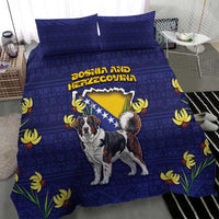Bosnia And Herzegovina Bedding Set The Tornjak With Lilium Bosniacum - Wonder Print Shop