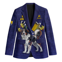 Personalized Bosnia And Herzegovina Blazer The Tornjak With Lilium Bosniacum - Wonder Print Shop