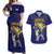 Personalized Bosnia And Herzegovina Couples Matching Off Shoulder Maxi Dress and Hawaiian Shirt The Tornjak With Lilium Bosniacum - Wonder Print Shop