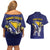 Personalized Bosnia And Herzegovina Couples Matching Off Shoulder Short Dress and Hawaiian Shirt The Tornjak With Lilium Bosniacum - Wonder Print Shop