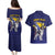 Personalized Bosnia And Herzegovina Couples Matching Puletasi and Hawaiian Shirt The Tornjak With Lilium Bosniacum - Wonder Print Shop