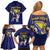 Personalized Bosnia And Herzegovina Family Matching Off Shoulder Short Dress and Hawaiian Shirt The Tornjak With Lilium Bosniacum - Wonder Print Shop