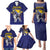 Personalized Bosnia And Herzegovina Family Matching Puletasi and Hawaiian Shirt The Tornjak With Lilium Bosniacum - Wonder Print Shop