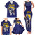 Personalized Bosnia And Herzegovina Family Matching Tank Maxi Dress and Hawaiian Shirt The Tornjak With Lilium Bosniacum - Wonder Print Shop