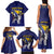 Personalized Bosnia And Herzegovina Family Matching Tank Maxi Dress and Hawaiian Shirt The Tornjak With Lilium Bosniacum - Wonder Print Shop