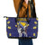 Bosnia And Herzegovina Leather Tote Bag The Tornjak With Lilium Bosniacum - Wonder Print Shop