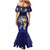 Personalized Bosnia And Herzegovina Mermaid Dress The Tornjak With Lilium Bosniacum - Wonder Print Shop