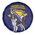 Bosnia And Herzegovina Spare Tire Cover The Tornjak With Lilium Bosniacum - Wonder Print Shop