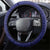 Bosnia And Herzegovina Steering Wheel Cover The Tornjak With Lilium Bosniacum - Wonder Print Shop