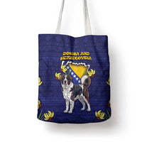 Bosnia And Herzegovina Tote Bag The Tornjak With Lilium Bosniacum - Wonder Print Shop