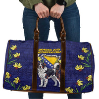Bosnia And Herzegovina Travel Bag The Tornjak With Lilium Bosniacum - Wonder Print Shop