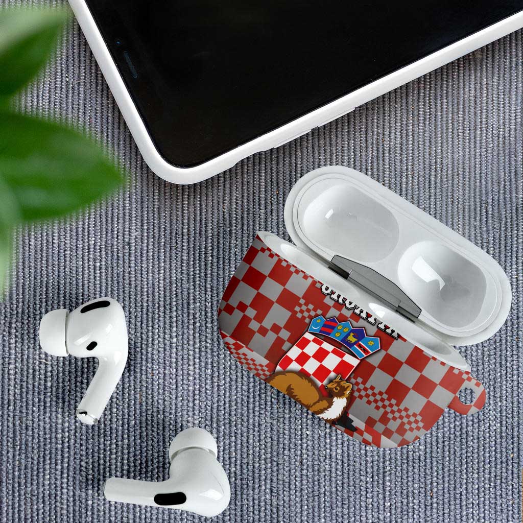 Croatia AirPods Case Kuna Zlatica With Symbol - Wonder Print Shop