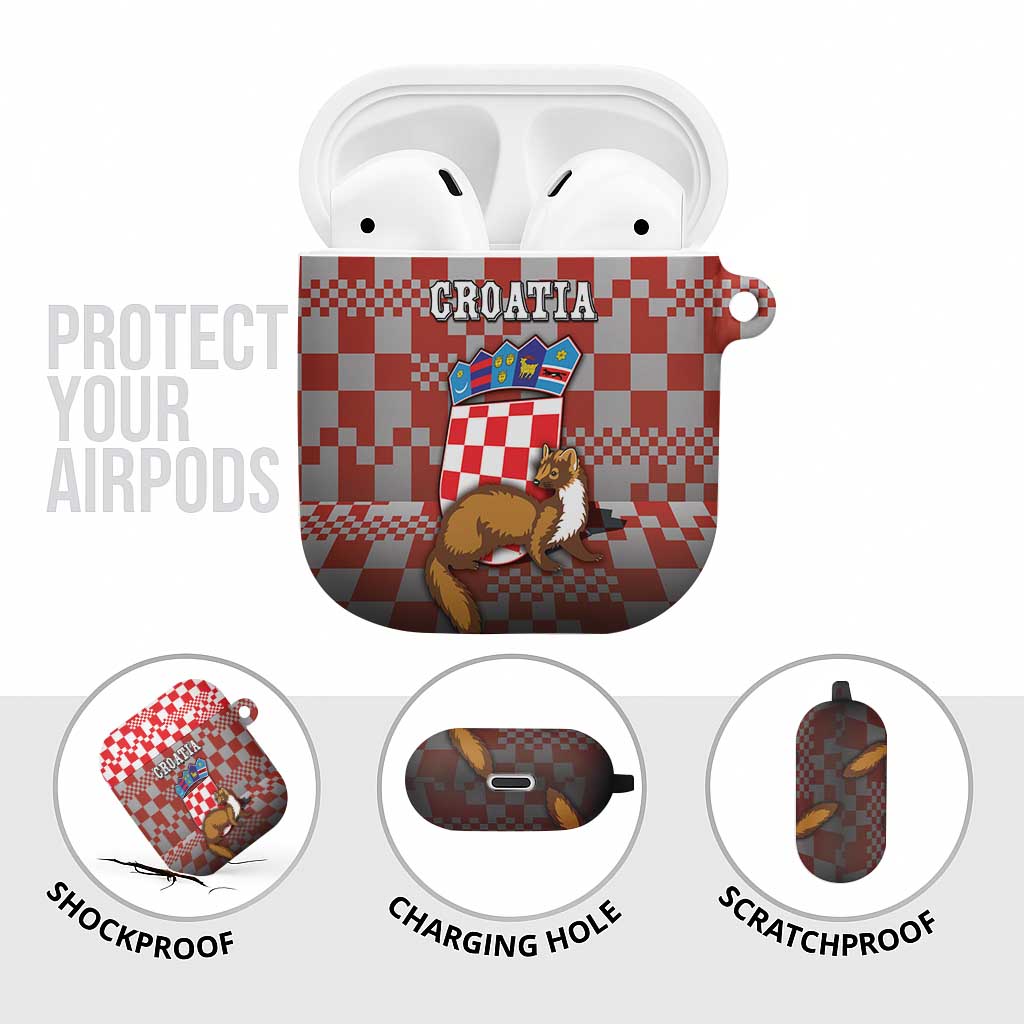Croatia AirPods Case Kuna Zlatica With Symbol - Wonder Print Shop
