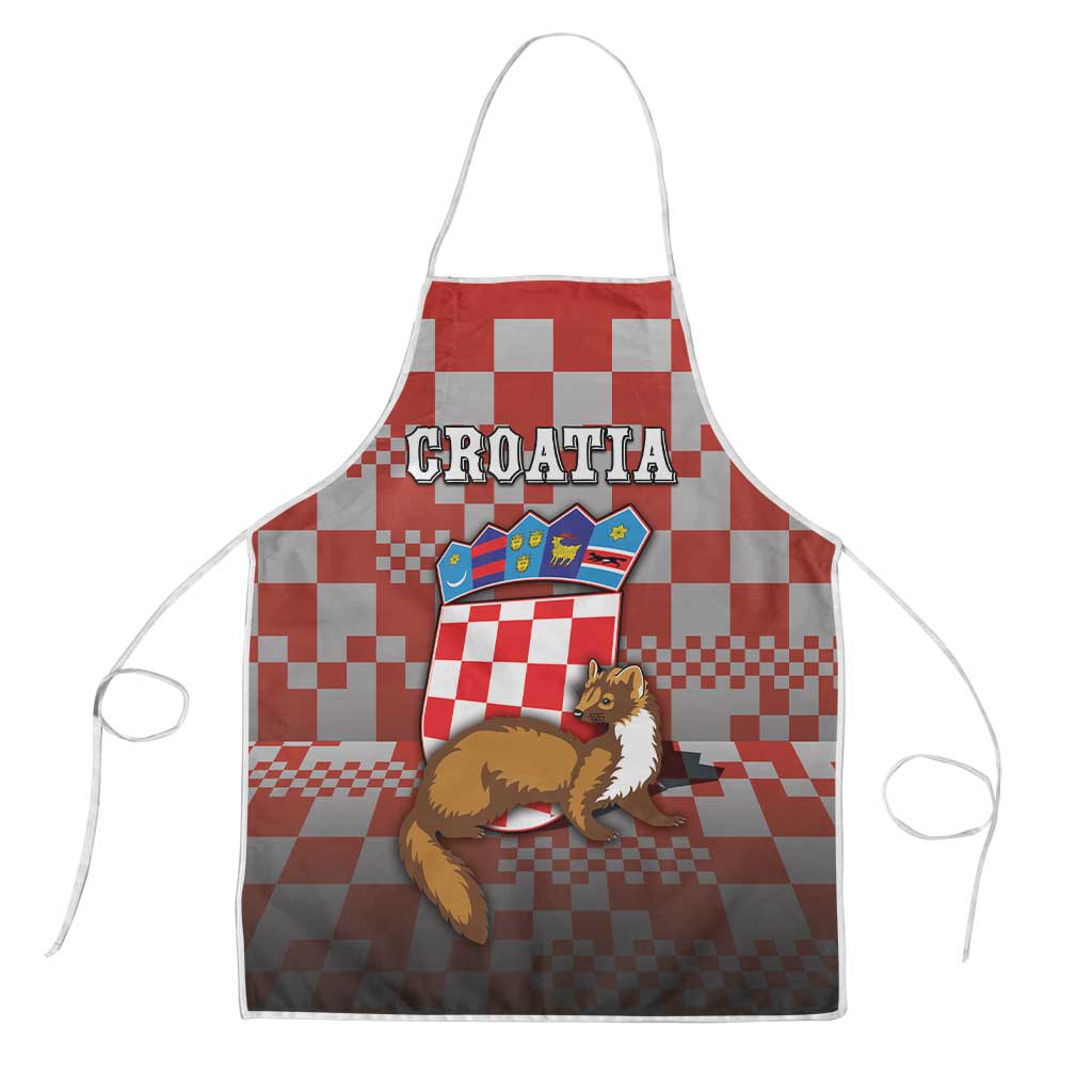 Croatia Apron Kuna Zlatica With Symbol - Wonder Print Shop