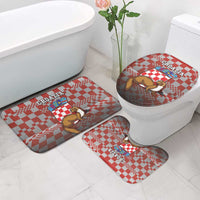 Croatia Bathroom Set Kuna Zlatica With Symbol - Wonder Print Shop