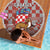 Croatia Beach Blanket Kuna Zlatica With Symbol - Wonder Print Shop
