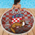 Croatia Beach Blanket Kuna Zlatica With Symbol - Wonder Print Shop