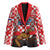 Personalized Croatia Blazer Kuna Zlatica With Symbol - Wonder Print Shop
