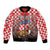 Personalized Croatia Bomber Jacket Kuna Zlatica With Symbol - Wonder Print Shop