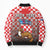 Personalized Croatia Bomber Puffer Jacket Kuna Zlatica With Symbol - Wonder Print Shop