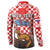 Personalized Croatia Button Sweatshirt Kuna Zlatica With Symbol - Wonder Print Shop