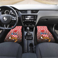 Croatia Car Mats Kuna Zlatica With Symbol - Wonder Print Shop