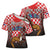 Personalized Croatia Cross Shoulder Shirt Kuna Zlatica With Symbol - Wonder Print Shop