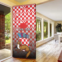 Croatia Door Cover Kuna Zlatica With Symbol - Wonder Print Shop