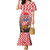 Personalized Croatia Family Matching Mermaid Dress and Hawaiian Shirt Kuna Zlatica With Symbol - Wonder Print Shop