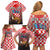 Personalized Croatia Family Matching Off Shoulder Short Dress and Hawaiian Shirt Kuna Zlatica With Symbol - Wonder Print Shop