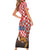 Personalized Croatia Family Matching Short Sleeve Bodycon Dress and Hawaiian Shirt Kuna Zlatica With Symbol - Wonder Print Shop