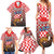 Personalized Croatia Family Matching Summer Maxi Dress and Hawaiian Shirt Kuna Zlatica With Symbol - Wonder Print Shop