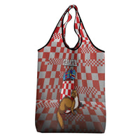 Croatia Grocery Bag Kuna Zlatica With Symbol - Wonder Print Shop