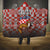 Croatia Hooded Blanket Kuna Zlatica With Symbol - Wonder Print Shop