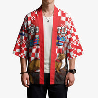 Personalized Croatia Kimono Kuna Zlatica With Symbol - Wonder Print Shop