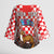 Personalized Croatia Kimono Sleeve Blouse Kuna Zlatica With Symbol - Wonder Print Shop