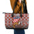 Croatia Leather Tote Bag Kuna Zlatica With Symbol - Wonder Print Shop