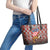 Croatia Leather Tote Bag Kuna Zlatica With Symbol - Wonder Print Shop