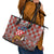 Croatia Leather Tote Bag Kuna Zlatica With Symbol - Wonder Print Shop