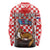 Personalized Croatia Long Sleeve Shirt Kuna Zlatica With Symbol - Wonder Print Shop