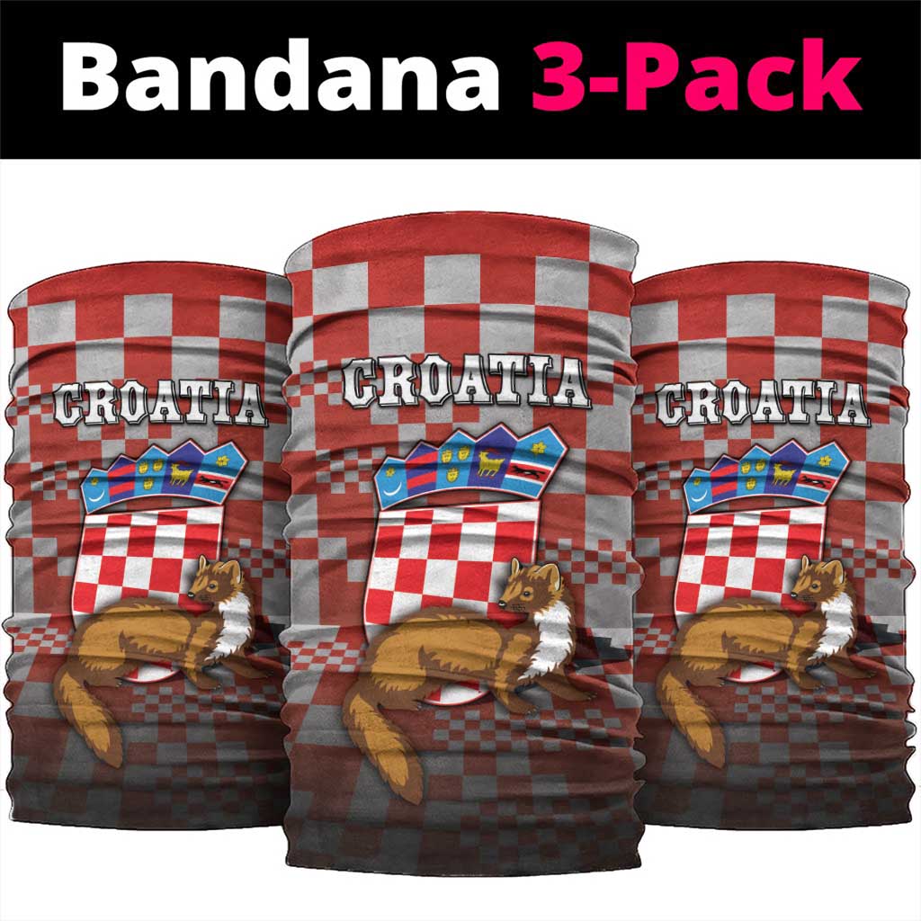 Croatia Neck Gaiter Kuna Zlatica With Symbol DT05