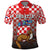 Personalized Croatia Polo Shirt Kuna Zlatica With Symbol - Wonder Print Shop