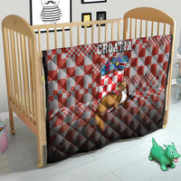 Croatia Quilt Kuna Zlatica With Symbol - Wonder Print Shop