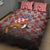 Croatia Quilt Bed Set Kuna Zlatica With Symbol - Wonder Print Shop