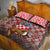 Croatia Quilt Bed Set Kuna Zlatica With Symbol - Wonder Print Shop