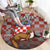 Croatia Round Carpet Kuna Zlatica With Symbol - Wonder Print Shop