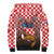 Personalized Croatia Sherpa Hoodie Kuna Zlatica With Symbol - Wonder Print Shop