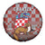 Croatia Spare Tire Cover Kuna Zlatica With Symbol - Wonder Print Shop